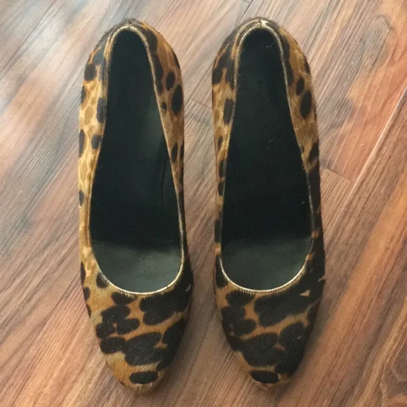 Animal Print Heels - Picture 3 of 7